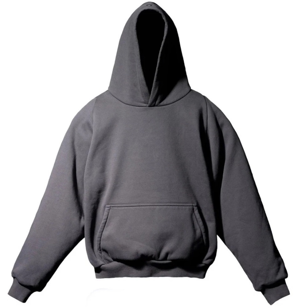 Yeezy Gap 55 Shrunken Hoodie— (HO245BLK12), Black, Size L, Unworn 🔥